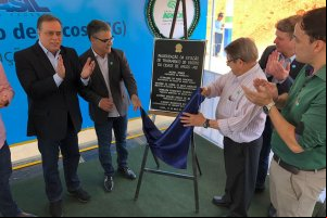 2018 - Inauguração de tratamento de esgoto em Arcos 2