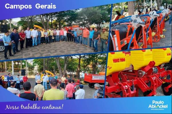 Maquinários agrícolas para o produtor rural