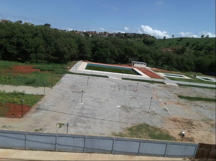 Centro Olímpico em construção